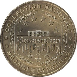 Lot pièce de collection nationale Monnaie de Paris/Millennium