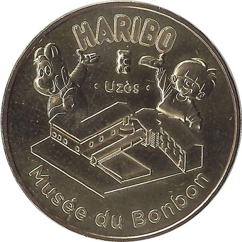 UZÈS Musée du Bonbon Haribo vue aérienne MONNAIE DE PARIS