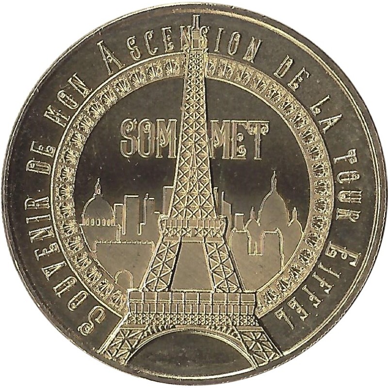 Paris Tour Eiffel 11 Sommet Monnaie De Paris 2023 